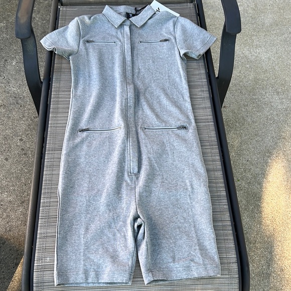 🎯NWT Onepiece Lake Jumpsuit Grey Mel Size XS - Picture 3 of 14